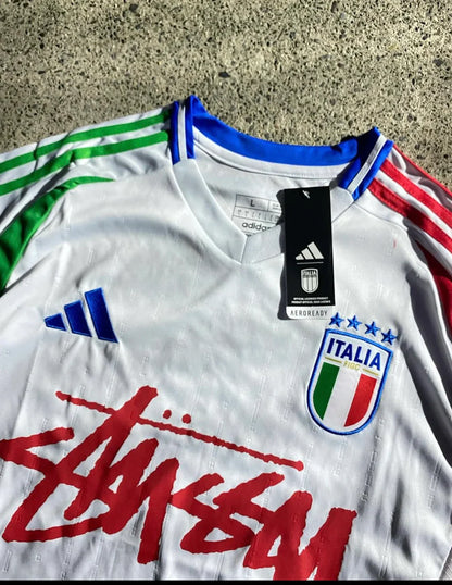 STÜSSY X “ITALY” JERSEY - WHITE