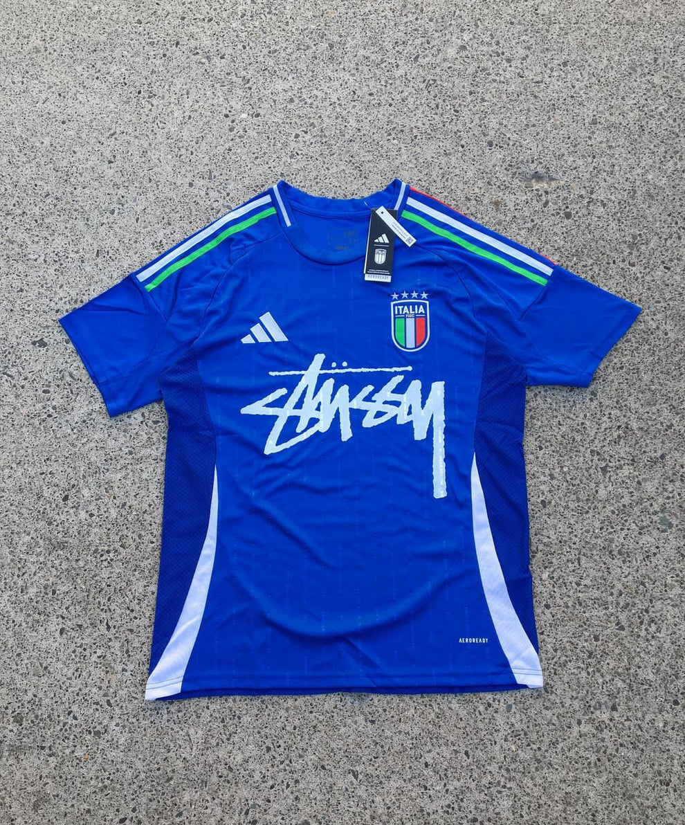 STÜSSY X “ITALY” JERSEY - BLUE