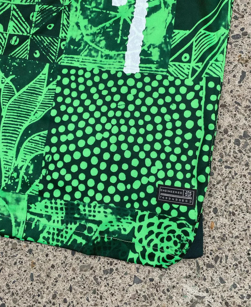 STÜSSY X “NIGERIA” JERSEY - GREEN