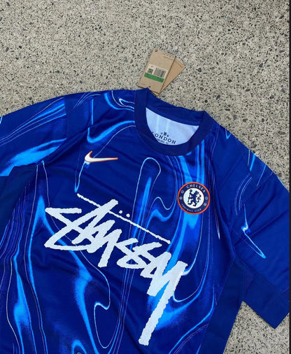 STÜSSY X “CHELSEA” JERSEY - BLUE (2024/25 Edition)
