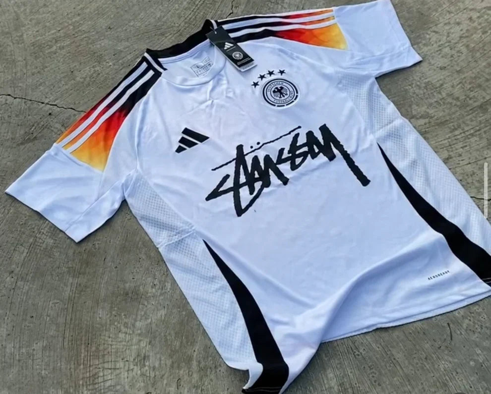 STÜSSY X “GERMANY” JERSEY - WHITE