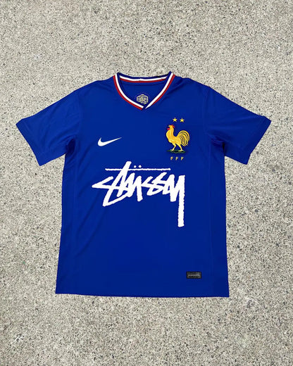 STÜSSY X “FRANCE” JERSEY - BLUE