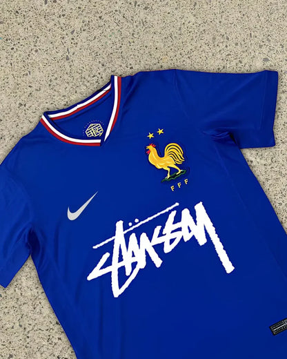 STÜSSY X “FRANCE” JERSEY - BLUE