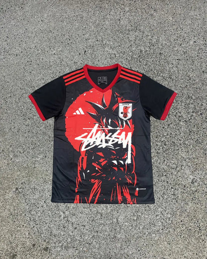STÜSSY X “JAPAN” JERSEY - BLACK (Goku Edition)