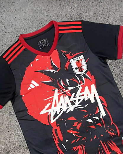STÜSSY X “JAPAN” JERSEY - BLACK (Goku Edition)