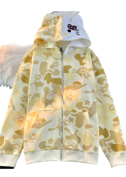 Orlyne™ "Camo Kitty" Hoodie